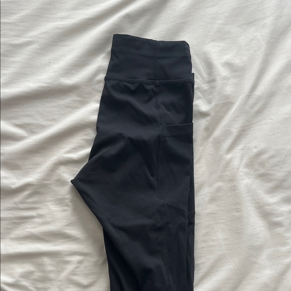 Black High-Waisted Leggings